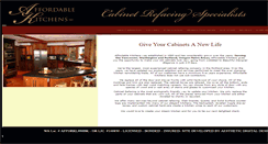 Desktop Screenshot of affordablekitchens.com
